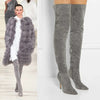 Suede Over The Knee Boots