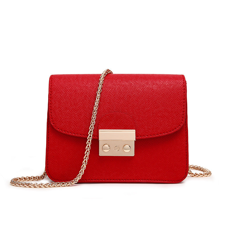 Trendy Women's Square One-shoulder Chain Bag