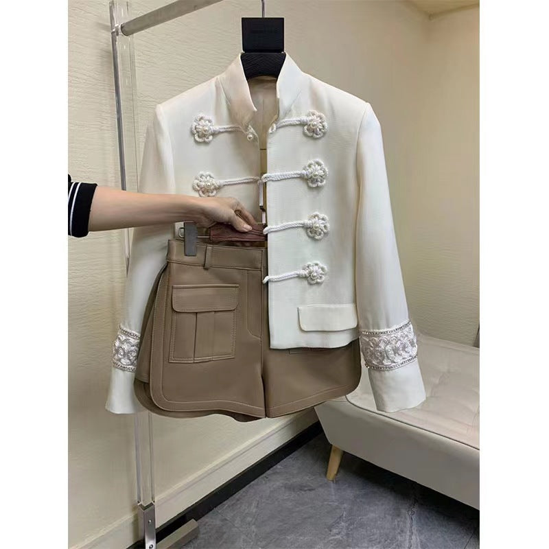 Small white coat