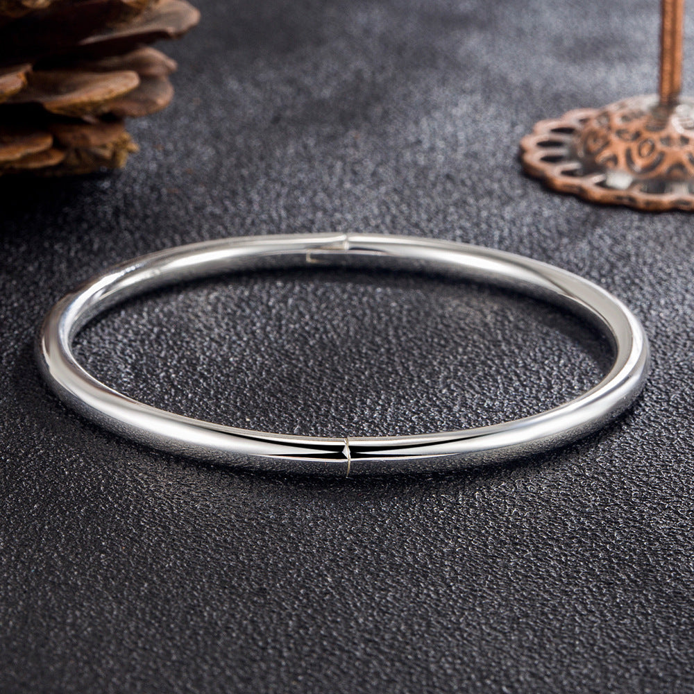 Women's Stylish Glossy Simple Buckle Bracelet