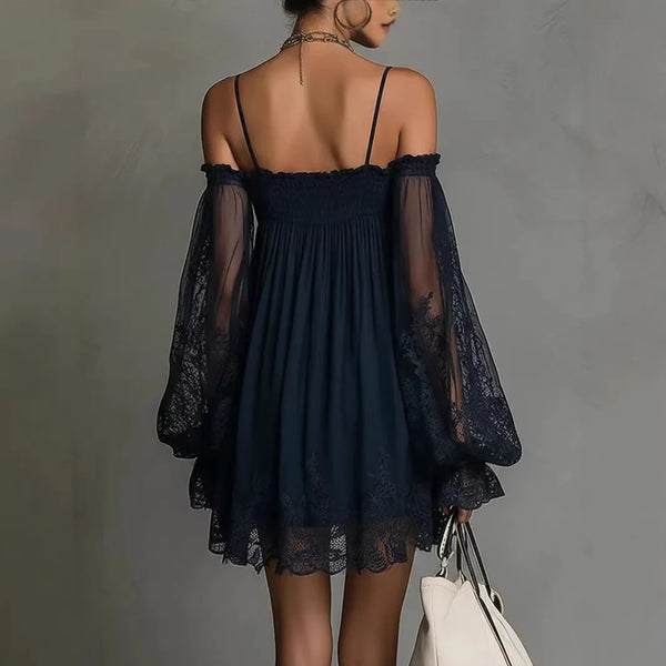 Elegant Off-Shoulder Mini Dress