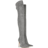 Suede Over The Knee Boots