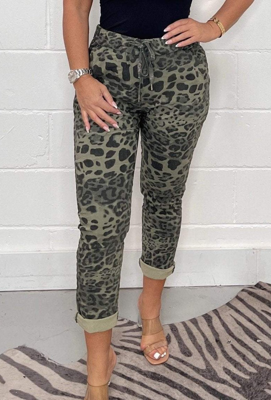 Fashion Camouflage Print Loose Casual Pants Sports Pants