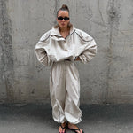 Windproof Two Piece Pants Set