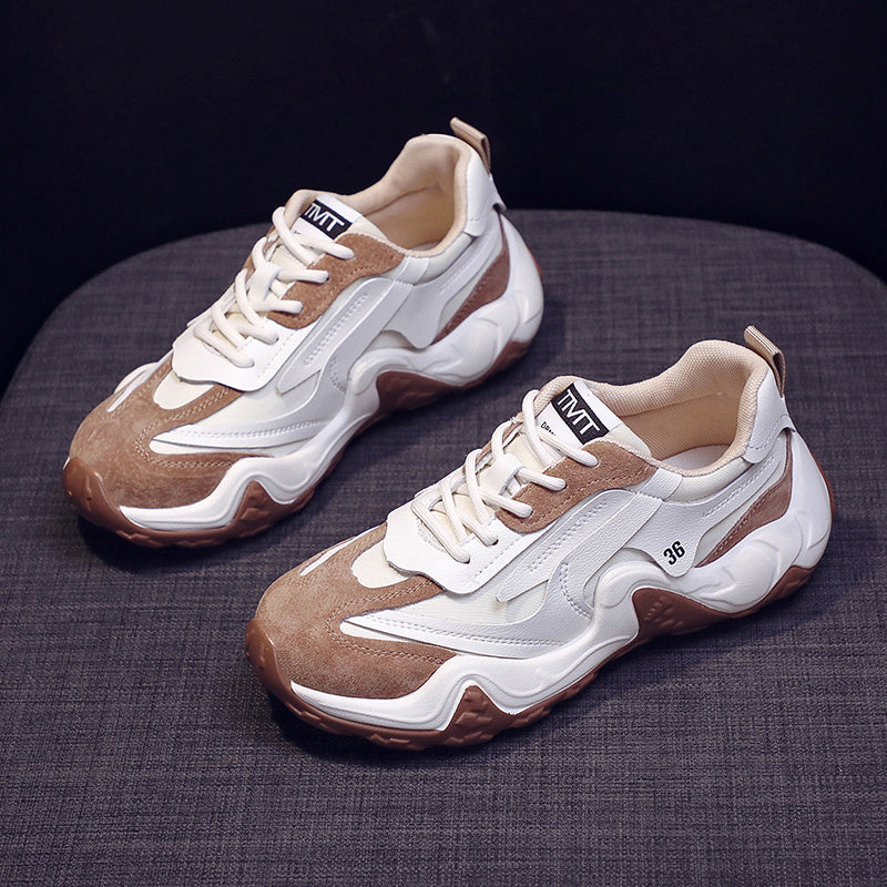 Breathable Sponge Cake Casual Fashion Thick-soled Student Sports Forrest Gump Shoes