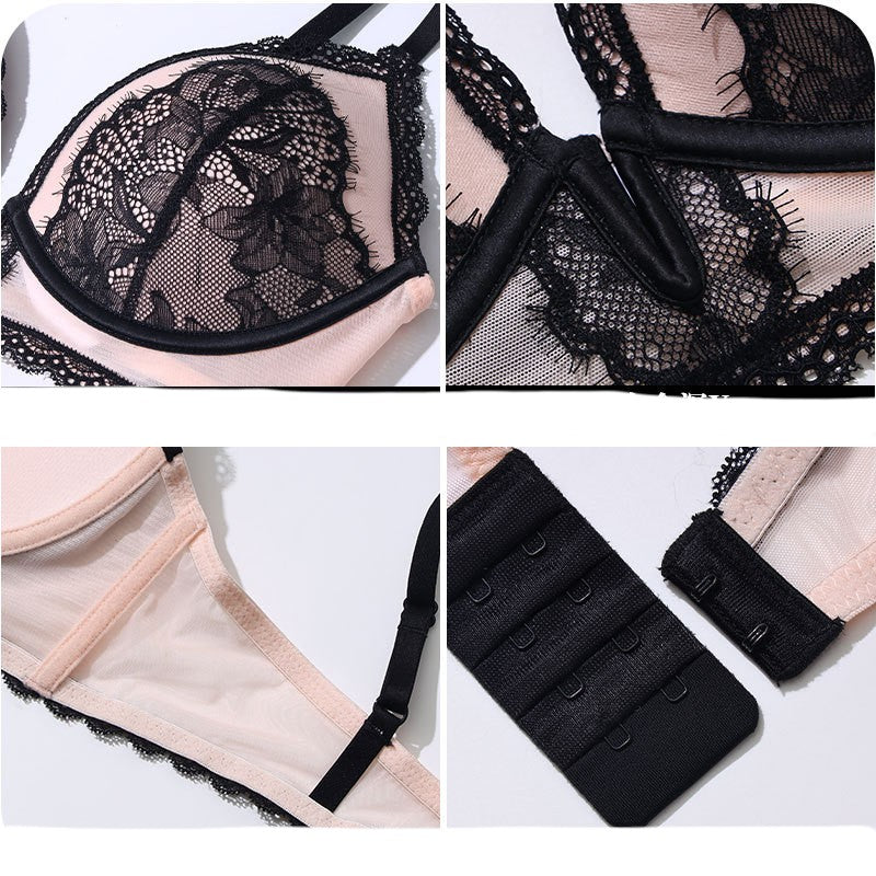 French Mesh Stitching Summer Underwear