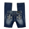 Vintage Embroidered Denim Jeans