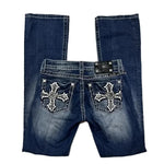 Vintage Embroidered Denim Jeans