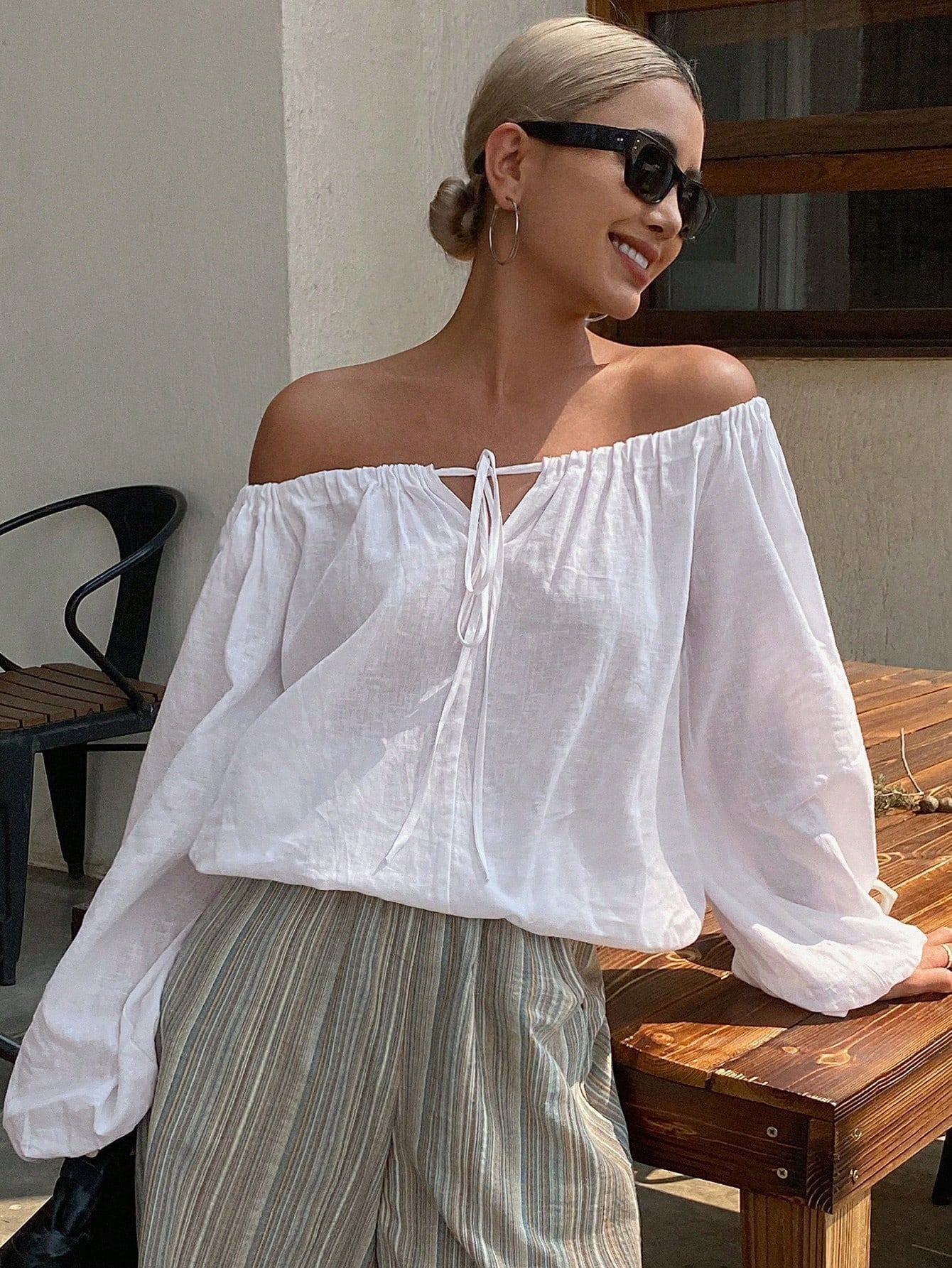 Women's Casual Beach Holiday Style Loose Shirt