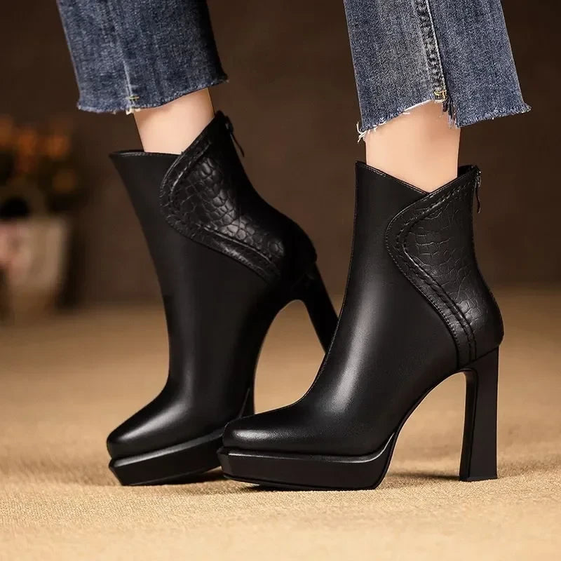 Platform Chelsea Snow Boots