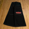 Vintage Embroidered Denim Jeans