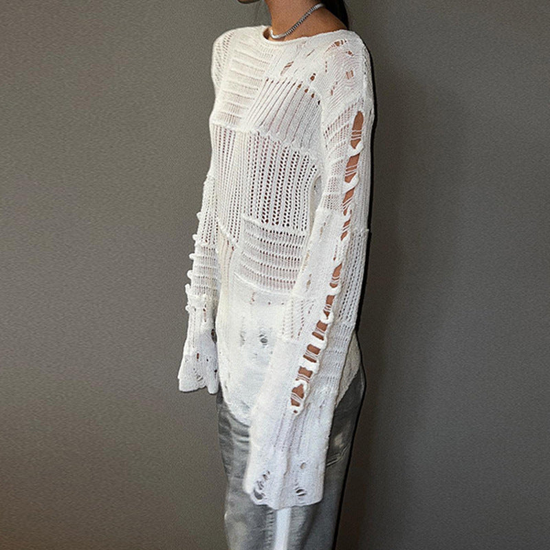 Stylish And Minimalist Long Sleeve Top For Women
