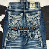 Vintage Embroidered Denim Jeans