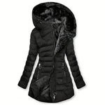 Hooded Fleece Lined Winter Coat