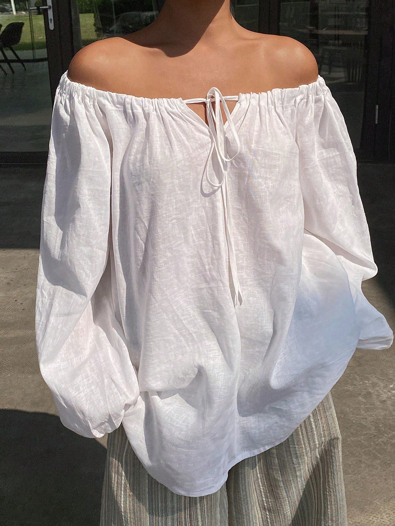 Women's Casual Beach Holiday Style Loose Shirt